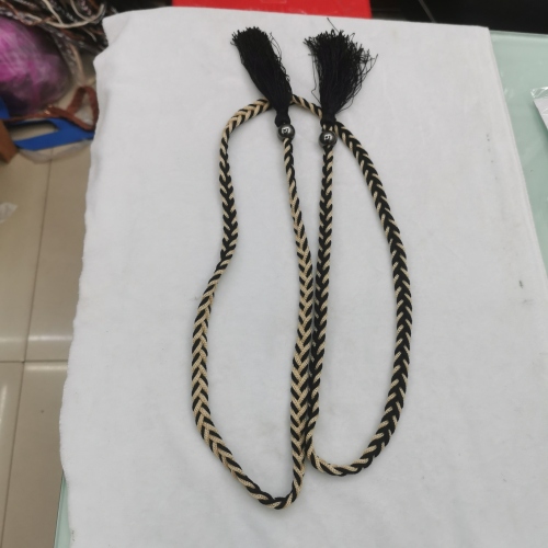 clothing braided rope hat rope windbreaker rope pants supplies neck braided rope， many styles