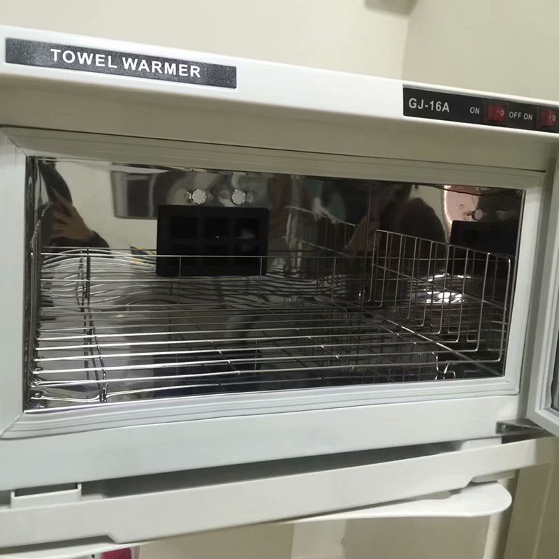 Uv heating towel disinfection cabinet beauty salon household 16L high temperature heating sterilizat