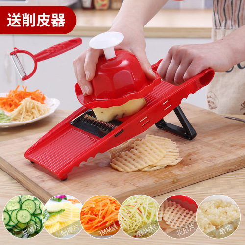 household potato wire cutter kitchen supplies multi-function vegetable cutting radish grater potato chips