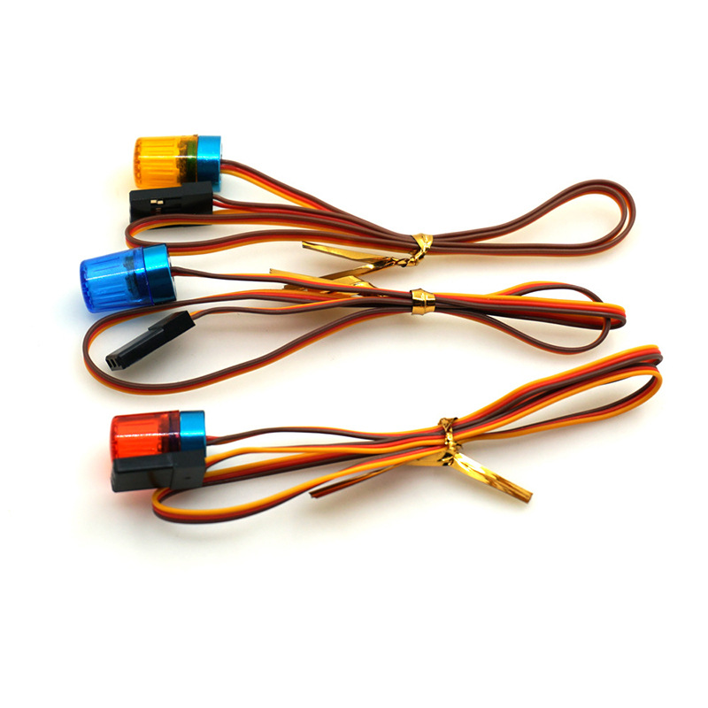 Multi-Color Round Alarm Light Large Foot Off-Road High-Speed Remote Control Vehicle Engineering Ligh