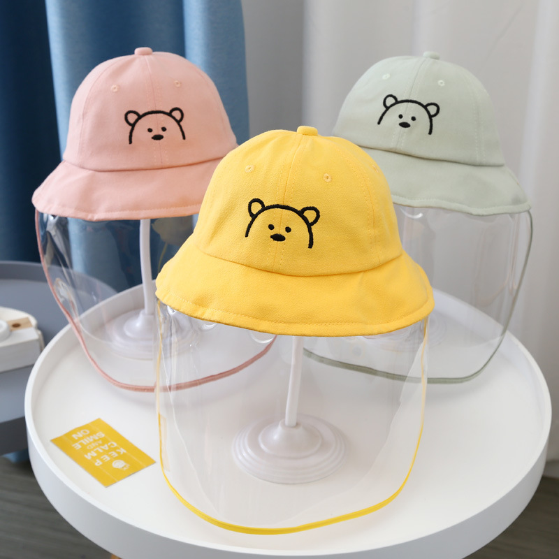 Baby Anti-Droplet Cap Spring and Autumn Thin Men and Women Baby Detachable Epidemic Prevention Bucke