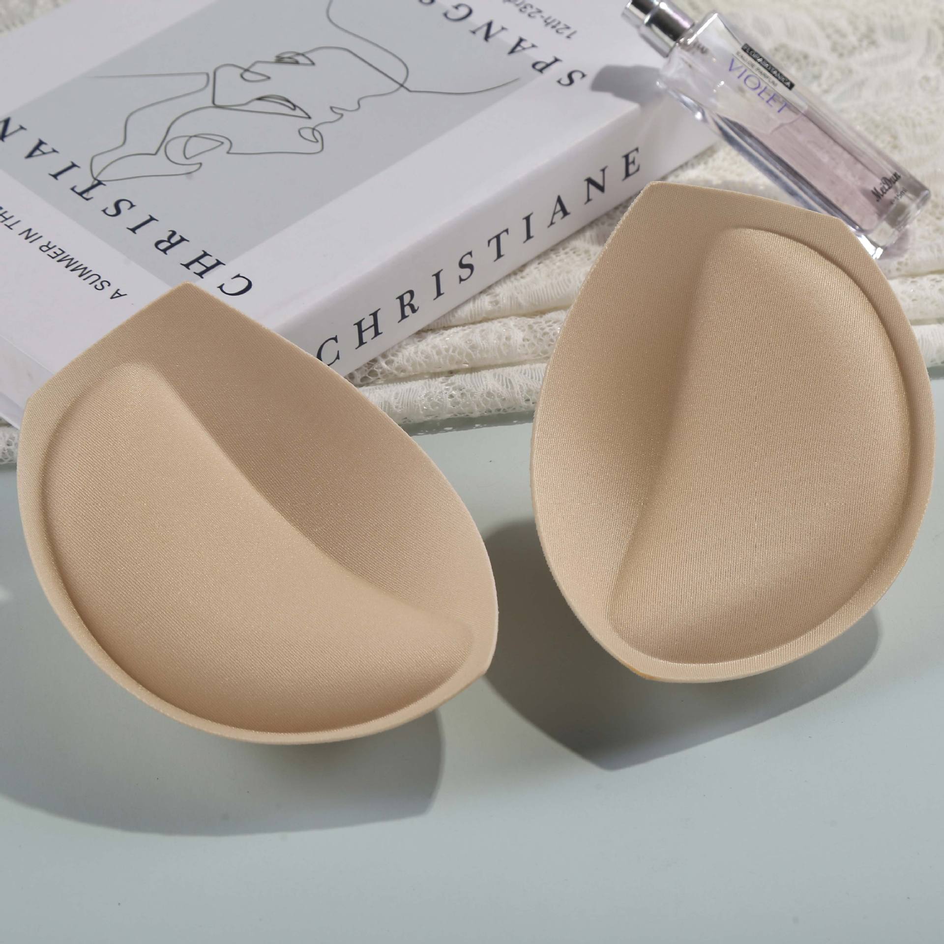 Sports Bra Inserts Sponge Brassiere Pad Underwear Insert Big Chest Chest Paste Breathable Safety Cot