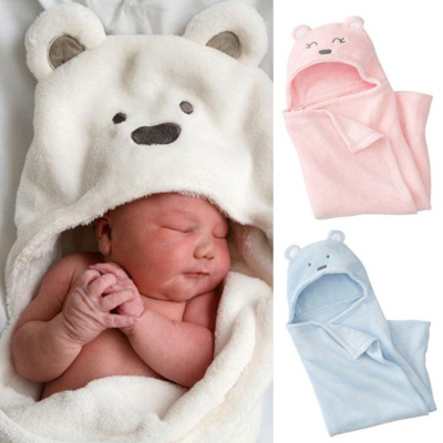 Cross-Border Ins Pop Baby Coral Fleece Baby's Blanket Hug Blanket Newborn Baby Child Baby Autumn and Winter EBay Amazon