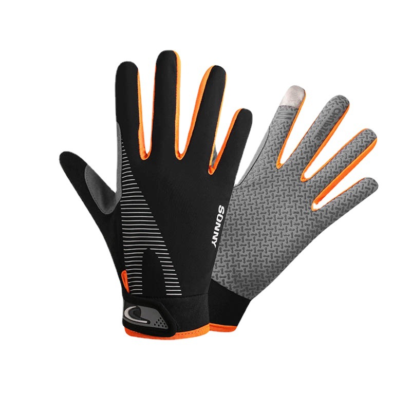 Touch Screen Spring Summer Cycling Gloves Full Finger Bicycle Gloves Long Finger Men Women Mountaine