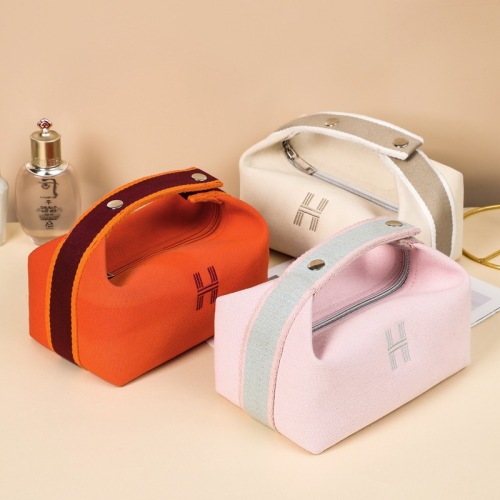 new canvas portable cosmetic bag cosmetic storage bag multifunctional travel wash bag