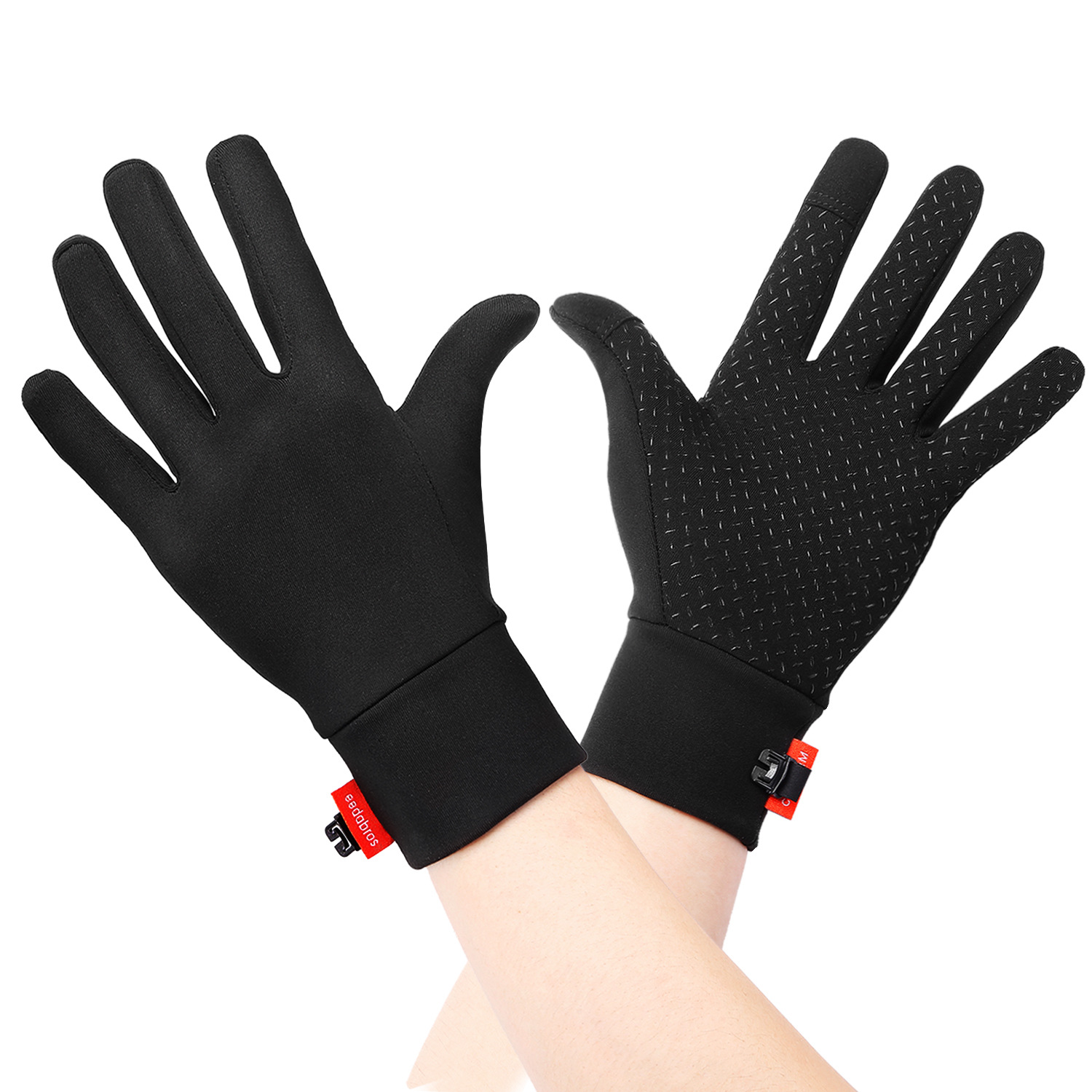 Touch Screen Outdoor Sports Gloves Men's and Women's Winter Warm Running Gloves Riding Com