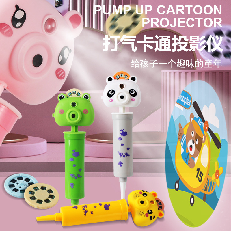 Children's Projection Flashlight Toy Baby Early Education Card Recognition Pattern Luminous Pro