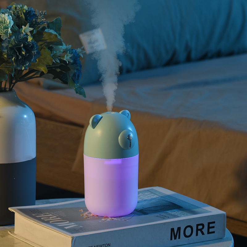 New Cute Pet USB Mini Humidifier Household Bedroom Noiseless Small Desktop Air Atomizing Creative Gi