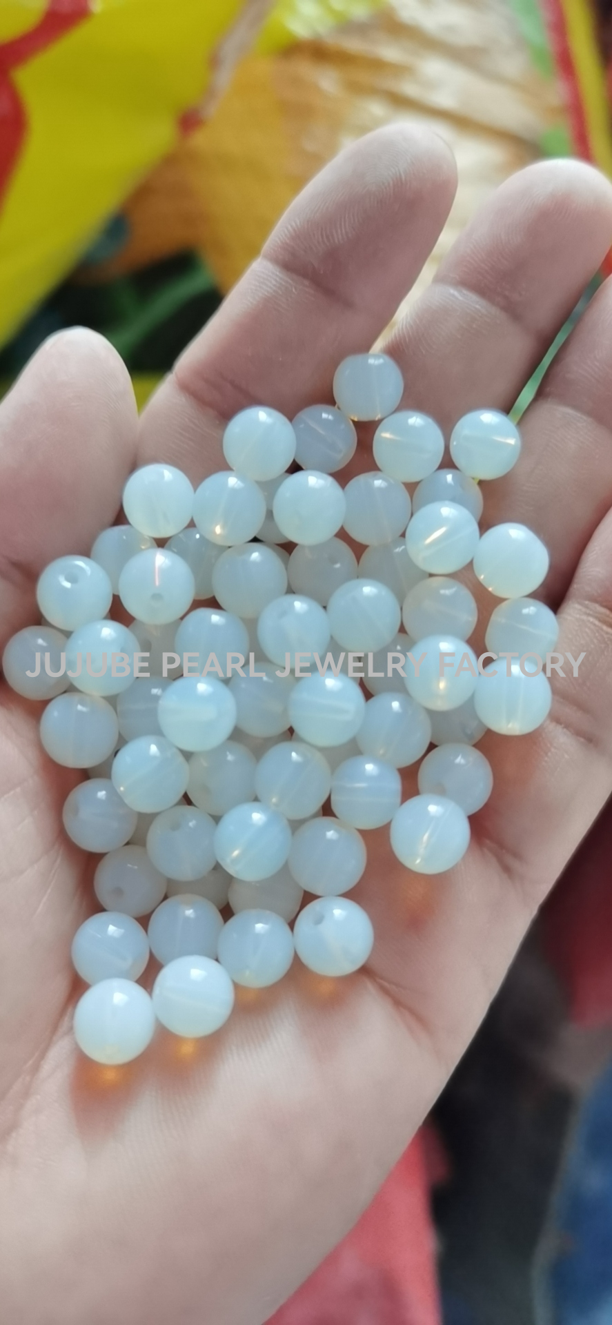 Imitation turquoise sapphire opal  Crystal products glass beads