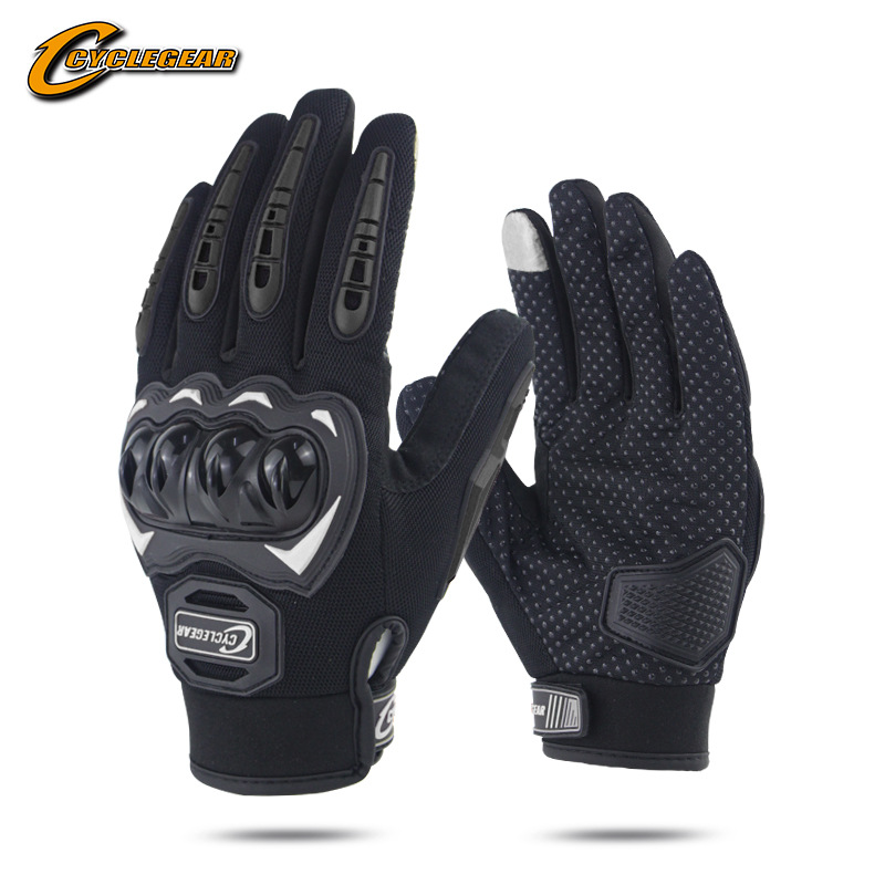 Motorbike Gloves Knight Protective Full Finger Gloves Racing off-Road Riding Electric Car Touch Scre