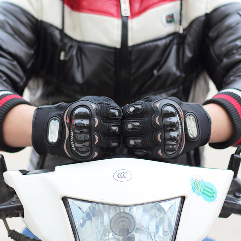 Pro-Biker Summer Motorcycle Riding Gloves Touch Screen Knight Motorcycle Gloves Drop-Resistant off-R