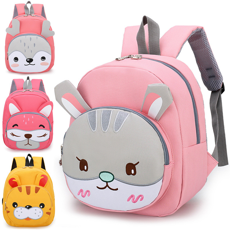 New Children's Bags Boys and Girls Kindergarten Backpack Cartoon Printed Children Backpack Cute