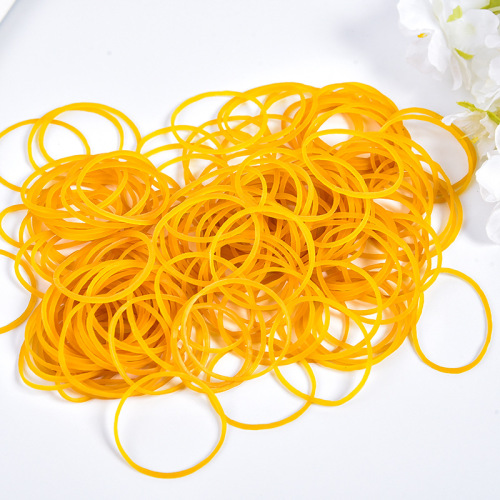 Vietnam Wholesale Yellow Rubber Band 32cm * 1.4mm Long-Term Use High Temperature Resistance Rubber Band Rubber Ring