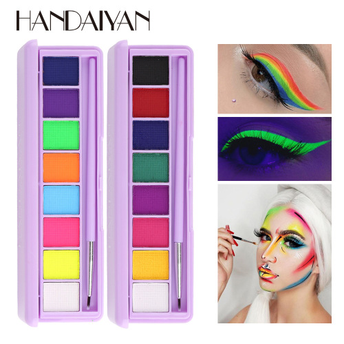 handaiyan water soluble body painting cream eyeliner eye shadow uv luminous painted facial body paint