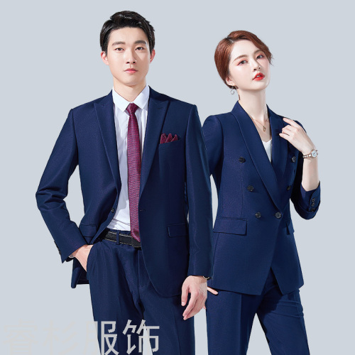 professional suit formal wear sales department work clothes high-end men‘s and women‘s same suit business wear tooling