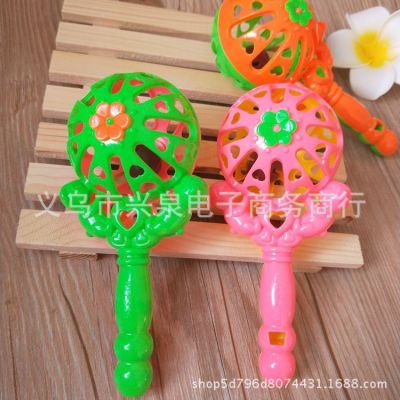 Large Bell Bola Stick Toys for Children and Infants with Whistle Rattle One Yuan Store Stall Supply