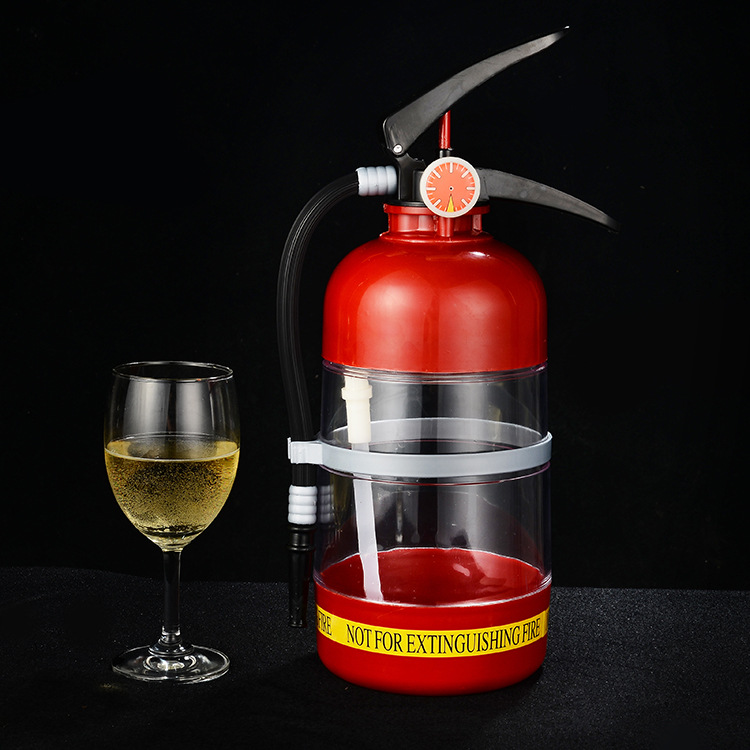 Creative Beer Machine Wine Set Hand Pressure Fire Extinguish...