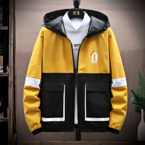 coat men‘s spring and autumn korean fashion ins tooling fashion brand clothes casual jacket men