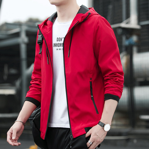 2021 Spring New Jacket Men‘s Coat Korean Style Trendy Workwear Jacket Fashion Brand Spring and Autumn Ins Top Clothes