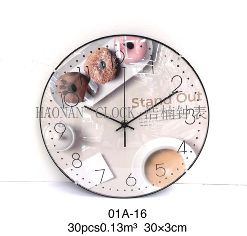 Modern Minimalist Nordic Wall Clock Arch Creative Clock