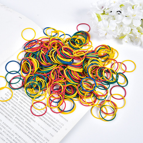 Vietnam Factory Direct Supply Mixed Color rubber Band Rubber Band Cowhide Color Rubber Ring 8cm * 1.4mm