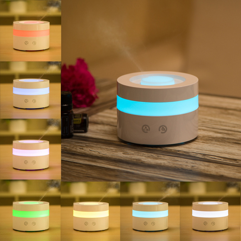 Essential Oil Incense Ultrasonic Humidity Aromatherapy Machine USB Mini Touch Screen Mute 100ml Humi