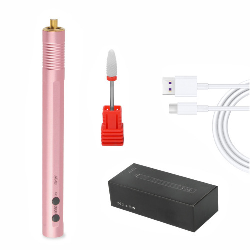 Rechargeable Pen Nail Polisher Dmj054 USB Portable Nail Remover Tool Electric Grinding Pen