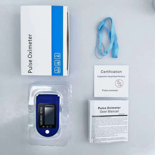 spot fingertip oximeter pulse detection fingertip heart rate test pulse tester led screen
