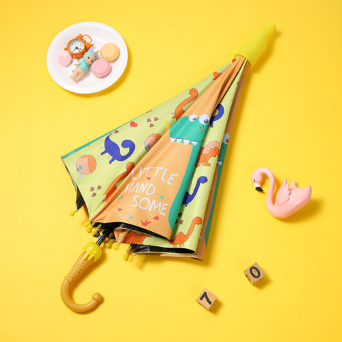 children‘s umbrella cute cartoon primary school student automatic vinyl new kindergarten baby waterproof cover children‘s umbrella