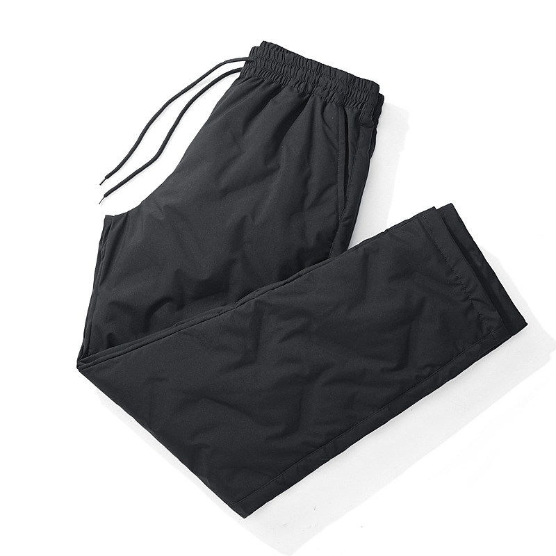 Tactical Pants Men's and Women's 90 White Duck down Autumn and Winter Fleece-Lined Thicken