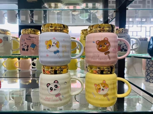 cartoon ceramic fashion cup
