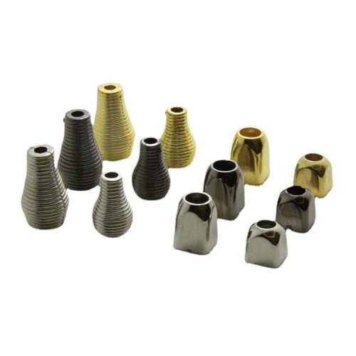 manufacturers supply clothing accessories golden plastic bell | rope buckle | abs electroplating beads hanging grains are in stock