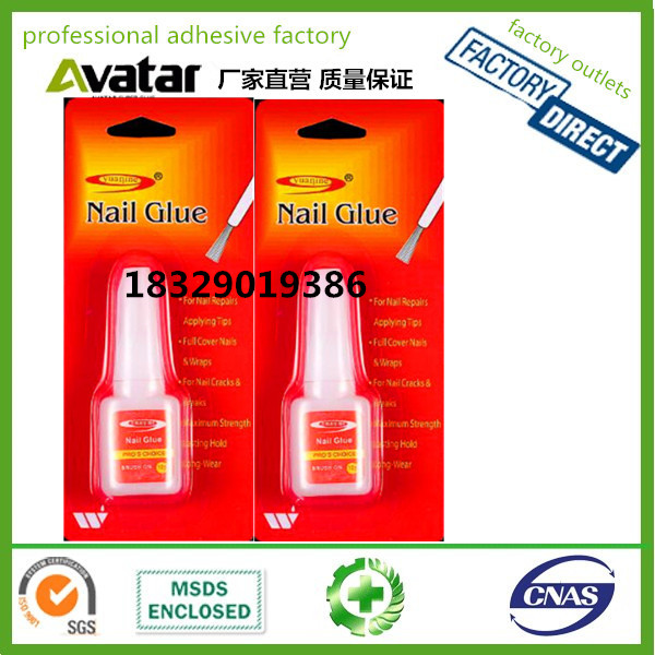 Custom Private Label 3g Acrylic Fake Glue Foil Nail Art Nail...