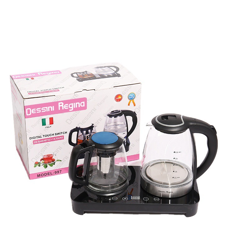 Oessini Regina Glass Kettle Teapot Touch Screen Temperature Control Electric Kettle Electric Kettle 