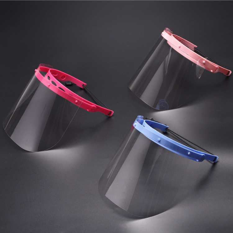 New Transparent Protective Face Shield Anti-Droplet Full Face Anti-Splash Anti-Impact Full Cover Fac