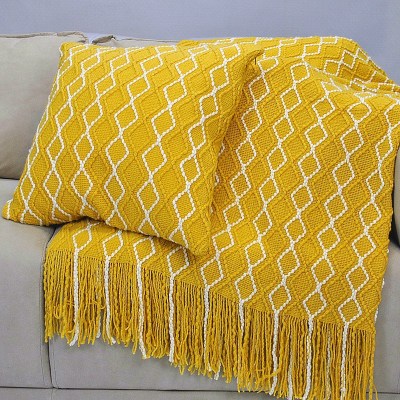 Bed Towel Knitted Blanket Tassel Sofa Blanket Bed Blanket Nap Blanket Air Conditioning Blanket Blanket Nap Blanket Blanket Casual Blanket