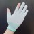 Men's Nylon Work Gloves Women's Half Finger Exposed Two Fingers Anti-Static Packing Sun Protection Gloves Nylon Gloves