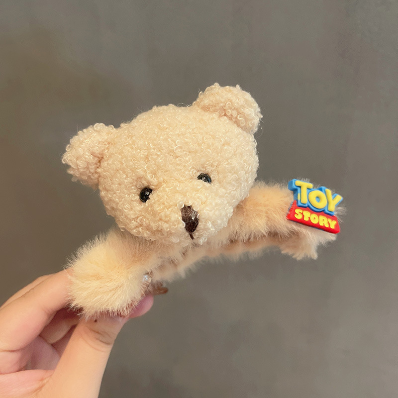 Winter New Plush Cartoon Toy Bear Girl Grip Large Cartoon Ba...