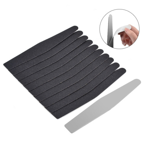 nail tools nail black rubbing strip black surface grinding and rubbing combination strap glue containing 10 pieces of iron