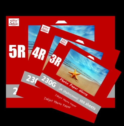 230g single-sided highlight photo paper 3r 4r 5r inkjet printing photo paper gloss photo paper