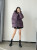 AC * 2021 Winter New Women's Clothing Waist Drawstring Cinched Hoodie Duck down Warm down Jacket