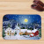 Doorway Christmas Floor Mat Cafe Living Room Bedroom Door Mat Bathroom Absorbent Non-Slip Carpet