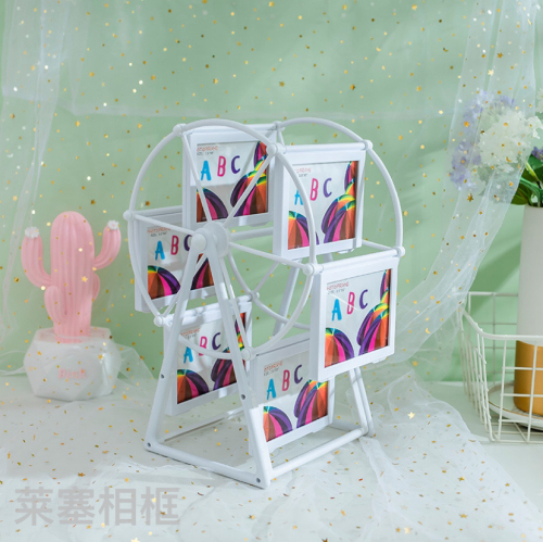 Ferris Wheel Plastic Material Creative Children Table Combination Personality Windmill Gift Handicraft Photo Frame