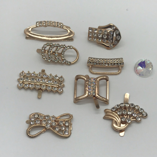 Claw Rhinestone Zinc Alloy Shoe Buckle Women‘s Shoes Children‘s Shoes Sandals and Slippers Hat Clothing Headwear Accessories Luggage Accessories