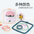 Square Embroidery Frame DIY Embroidery Tool Accessories Morandi Candy Color Color Embroidery Frame Cross Stitch Embroidering Ring