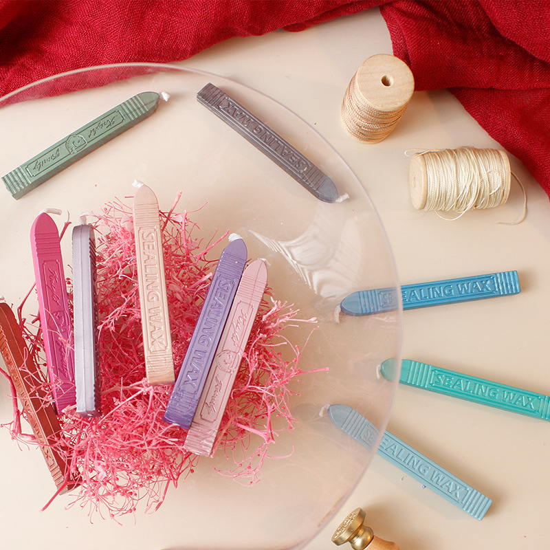 With Core Fire Paint Wax Seal Fire Paint Sealing Wax Forging Color Twelve Colors 97*12.5 * 9.2mm