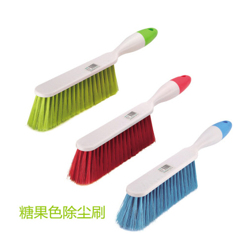 Multifunctional Candy Color Sofa Dust Brush Cleaning Brush Bed Brush Household Long Handle Brush Broom Bed Brush Daily Necessities