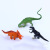 Manufacturers Supply Taobao Simulation Plastic Dinosaur Animal Toys Spray Paint Dinosaur