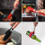 Stainless Steel Silica Gel Food Clip Kitchen Tools 12-Inch Food Clip Stainless Steel Food Tong Made of Silica Gel