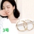 European and American Personalized Exaggerated Big Hoop Earrings Women's Long Graceful Online Influencer Sexy 925 Earrin